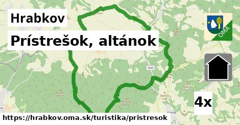 Prístrešok, altánok, Hrabkov