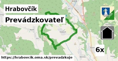 prevádzkovateľ v Hrabovčík