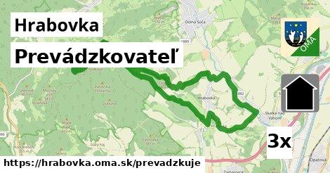 prevádzkovateľ v Hrabovka