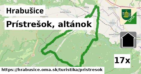 Prístrešok, altánok, Hrabušice