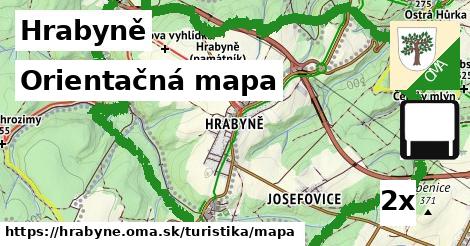 Orientačná mapa, Hrabyně