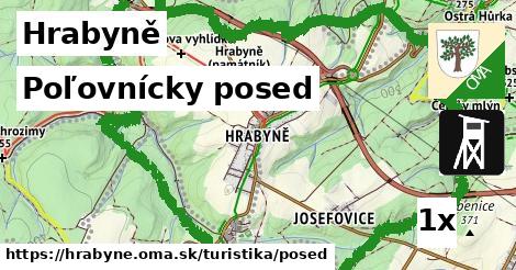 Poľovnícky posed, Hrabyně