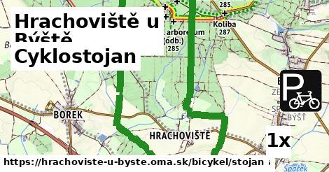 Cyklostojan, Hrachoviště u Býště