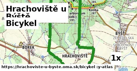 bicykel v Hrachoviště u Býště