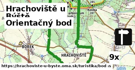 Orientačný bod, Hrachoviště u Býště