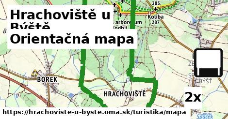 Orientačná mapa, Hrachoviště u Býště
