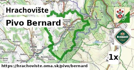 pivo Bernard v Hrachovište