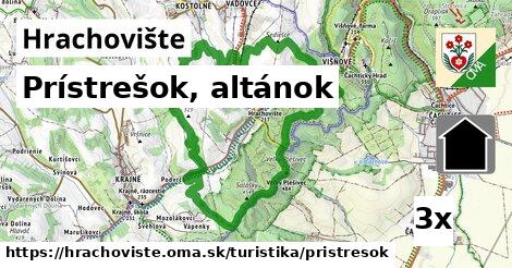 Prístrešok, altánok, Hrachovište