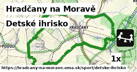 detské ihrisko v Hradčany na Moravě