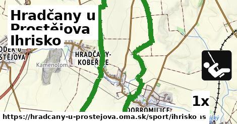 Ihrisko, Hradčany u Prostějova