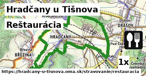 Reštaurácia, Hradčany u Tišnova