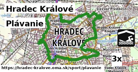 Plávanie, Hradec Králové