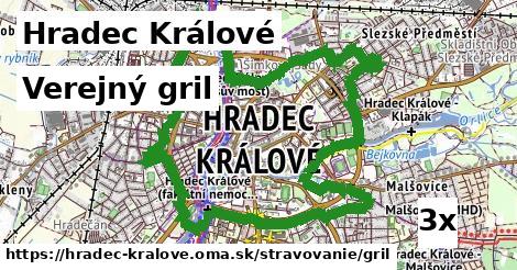 Verejný gril, Hradec Králové