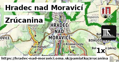 Zrúcanina, Hradec nad Moravicí