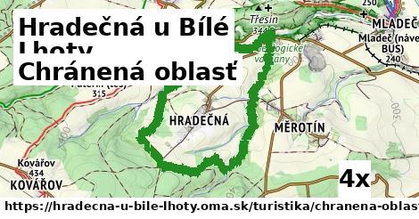 Chránená oblasť, Hradečná u Bílé Lhoty