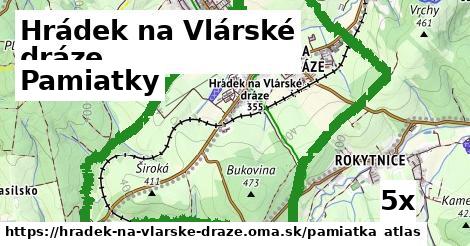 pamiatky v Hrádek na Vlárské dráze