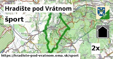 šport v Hradište pod Vrátnom