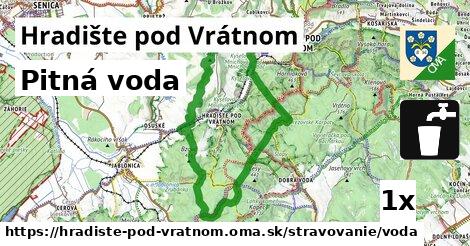 Pitná voda, Hradište pod Vrátnom