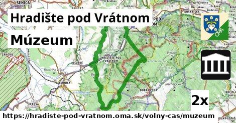 Múzeum, Hradište pod Vrátnom