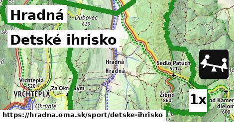 Detské ihrisko, Hradná