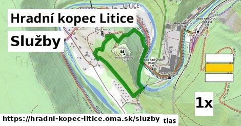 služby v Hradní kopec Litice