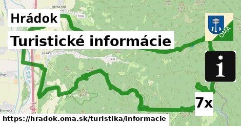 Turistické informácie, Hrádok