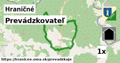 prevádzkovateľ v Hraničné