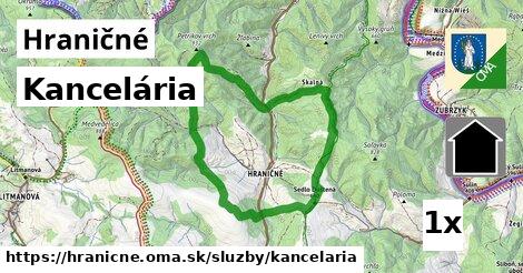 Kancelária, Hraničné