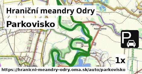 Parkovisko, Hraniční meandry Odry