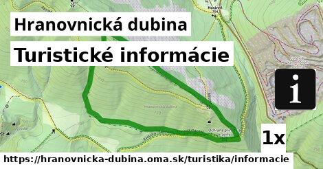 Turistické informácie, Hranovnická dubina