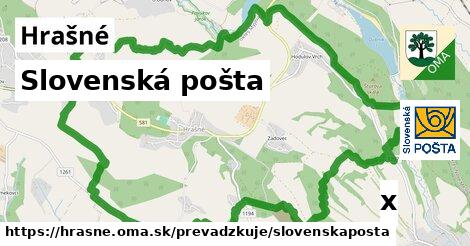 Slovenská pošta, Hrašné
