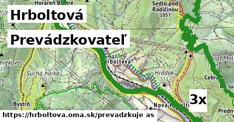 prevádzkovateľ v Hrboltová