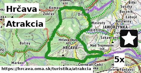 atrakcia v Hrčava