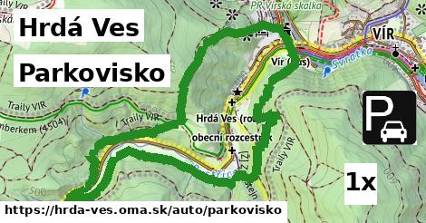 parkovisko v Hrdá Ves
