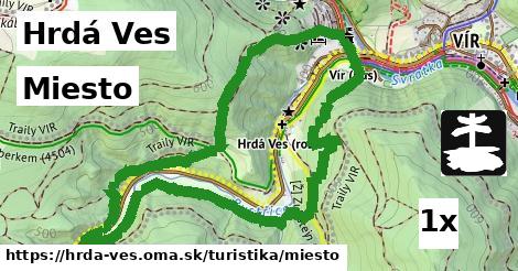 miesto v Hrdá Ves