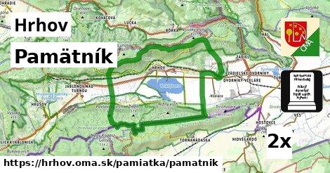 Pamätník, Hrhov