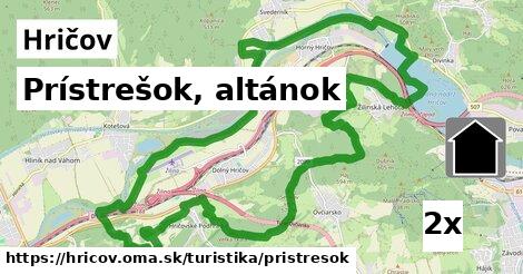 Prístrešok, altánok, Hričov