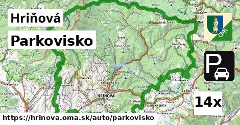Parkovisko, Hriňová