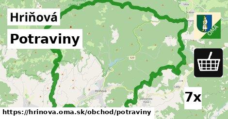 Potraviny, Hriňová