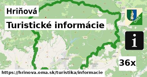 Turistické informácie, Hriňová