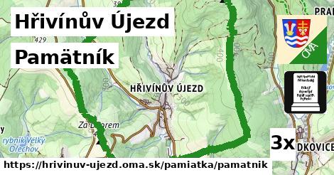 Pamätník, Hřivínův Újezd