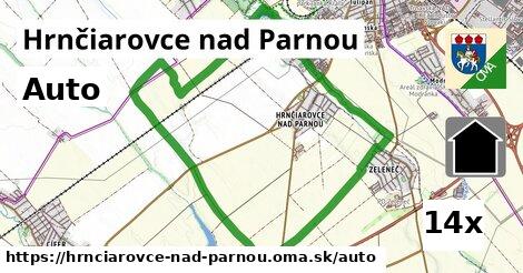 auto v Hrnčiarovce nad Parnou