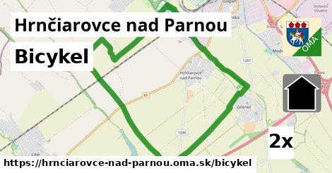 bicykel v Hrnčiarovce nad Parnou