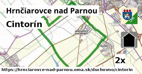 cintorín v Hrnčiarovce nad Parnou