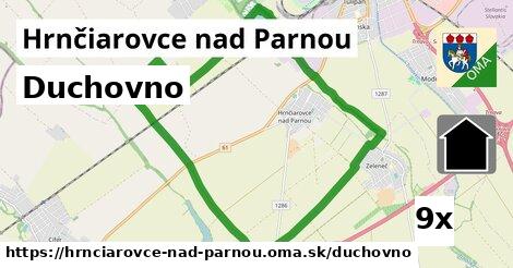 duchovno v Hrnčiarovce nad Parnou