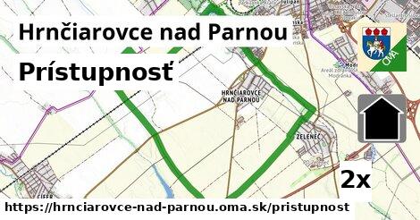 prístupnosť v Hrnčiarovce nad Parnou