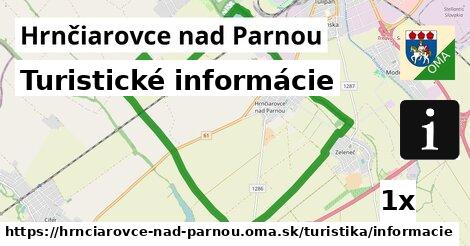 Turistické informácie, Hrnčiarovce nad Parnou