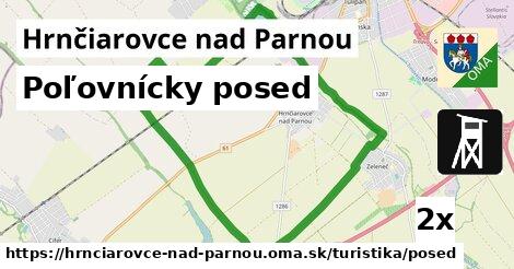 Poľovnícky posed, Hrnčiarovce nad Parnou