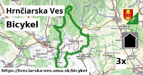 bicykel v Hrnčiarska Ves