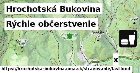 Všetky body v Hrochotská Bukovina